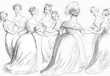 Birthday Party in caricature